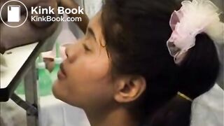 Girl Eating Dog Shit