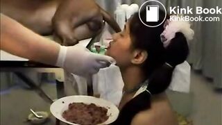 Girl Eating Dog Shit