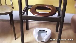 Submissive Slut Eats Own Shit