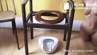 Submissive Slut Eats Own Shit