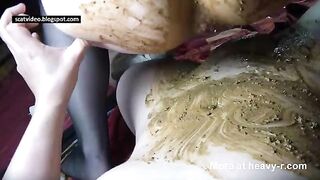 Wife Scatting On Husbands Cock