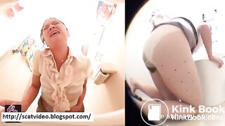 Spy Cam On Japanese Toilet