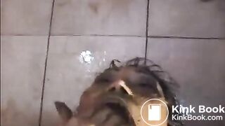 asian scat slut Honey Bee in her element