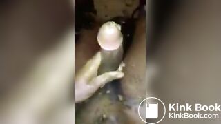 Scat BBWendi shits all over panther and eats it