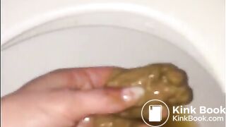 Unflushed toilets are yummy - All My Scat Movie