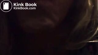 Blonde MILF eat her shit