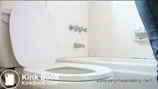 Beautiful ebony girl from college shitting - Scat Video Collection