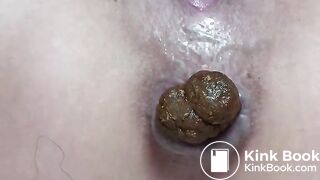 piss and shit extreme closeup
