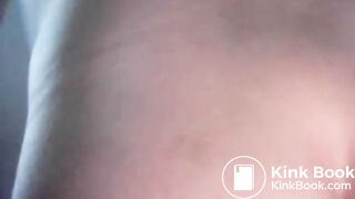 cheating wife make big scat in bathroom