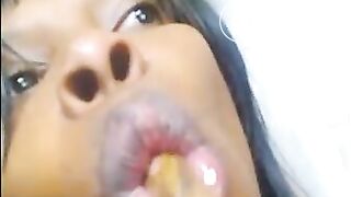 SCAT: Ebony Lesbians on Cam