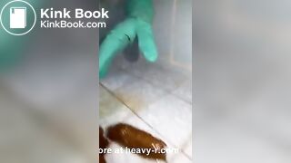 Ebony Girlfriend Shitting And Pissing