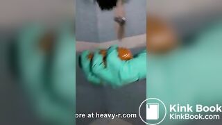 Ebony Girlfriend Shitting And Pissing