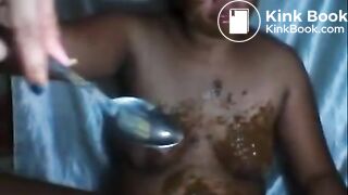 Shit Eating Pregnant Asian