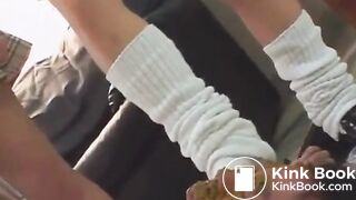 Beautiful Japanese Teens Take Turnns Pissing