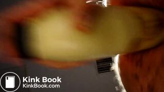 Arse fucking with dildo