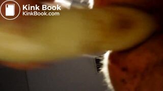 Arse fucking with dildo