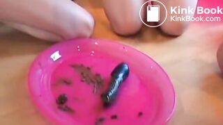 Lesbian Girls Playing With Shit