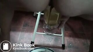 Brazilian Chubby House Wife Shitting