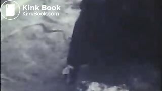 Puking in a garden