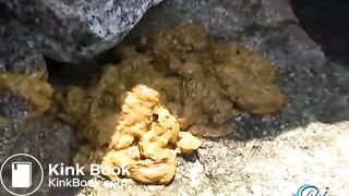 Japanese outdoor voyeur poop