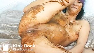 Dirty Girl Making Shitty Mess