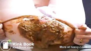 Pooping in pantyhose