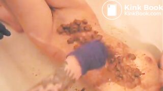 18yo alldoing Nina, part3, tasting shit 1st time!!