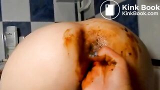 SCAT - Fisting Scat Amateur Lesbians - CassianoBR mp4 - Scat For All