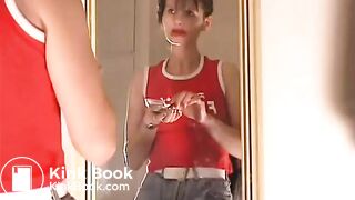 Scat in Jeans Hot-Pants