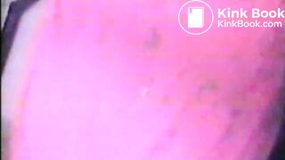 Drunk slut making mess in toilet