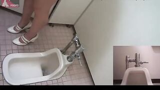 Cute Girl Pooping In Tokyo Toilet