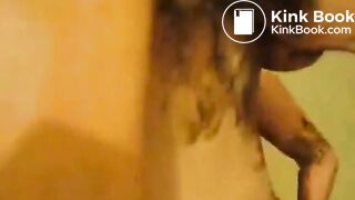 Scat Couple Anal Shower