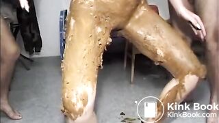 Pissing And Shitting On Hot Blonde