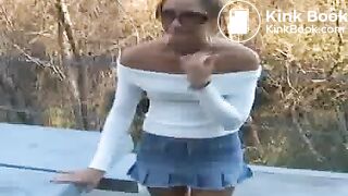 Girl shits