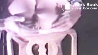 » Vintage pooping huge turd