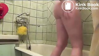 girl pooping
