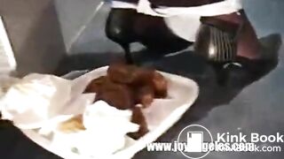 ana shitting on a plane