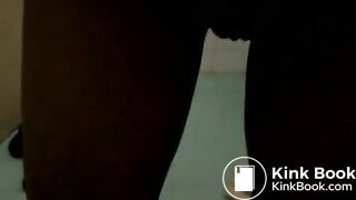 Black girl takes a dump on a platemp4