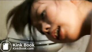 Jap slave Sakura endures rough anal & incontinent