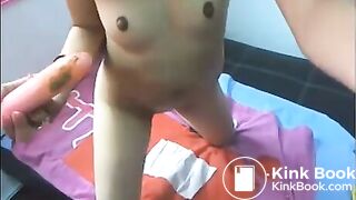 Eating Shit Off A Vibrator