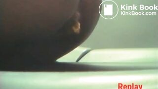 Girl poops on hidden toilet cam2