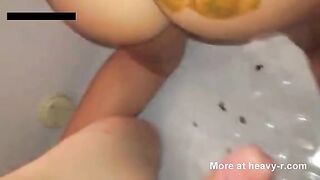 Fucking Shit Covered Wife In Ass
