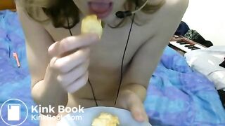 nervous trans teen having lots of fun with scat