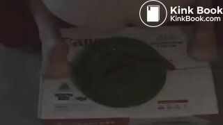 Blonde Chick Shitting