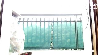 Shitting On The Balcony Part 2