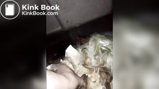 Nasty toilet girl - Dirty Scat Friends