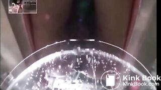 Japanese Woman Shitting And Pissing