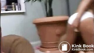 two young beauties shit white panties - shocking porn movies - Shocking Tube