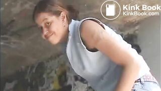 Even hoodrat bitches eat shit