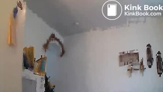 Curvy Black Mistress Shitting In Her Slaves Mouth